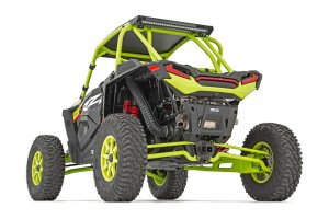 Polaris RZR Turbo S4 Velocity LED Light Kit - Rear - Rough Country - 30 Inch Curved | Black Series - '21-'22